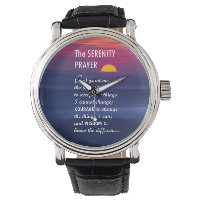 Das Stille Gebet 2 Armbanduhr (Vorderseite)