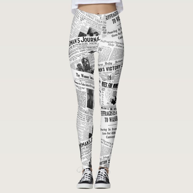 DAS STIMMRECHT DER FRAUEN LEGGINGS (Vorderseite)