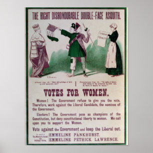Das Stimmrecht-Plakat der Frauen Poster