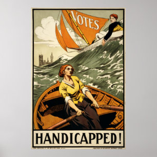Das Stimmrecht-Propaganda-Recht der Frauen zu Poster