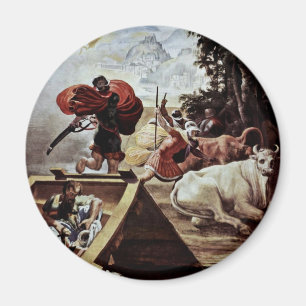Das Stipendium von Odysseus stehlen das Vieh Magnet