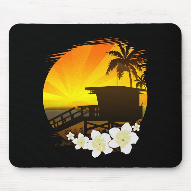 Das Strandleben Mousepad (Vorne)