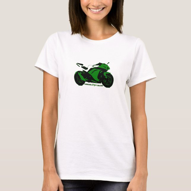 Das streetbike T der Frau T-Shirt (Vorderseite)