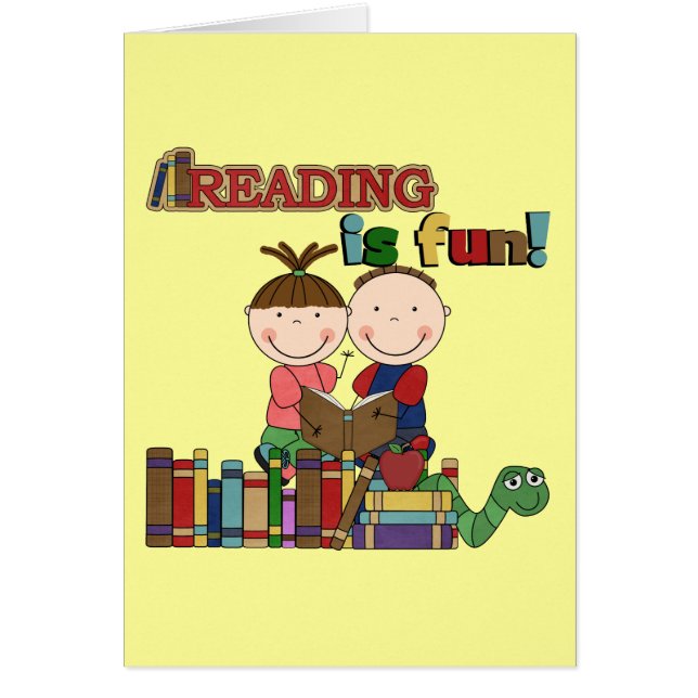 Das Strichmännchen-Kinderablesen ist- Spaß (Vorne)