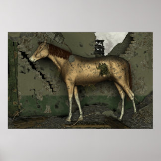Das Strohpferd Poster