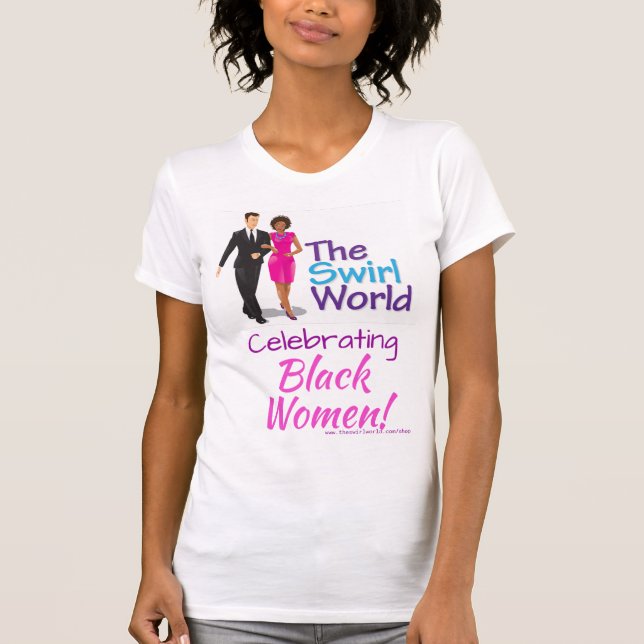 Das Strudel-Weltlogo-Klassiker-T-Shirt T-Shirt (Vorderseite)