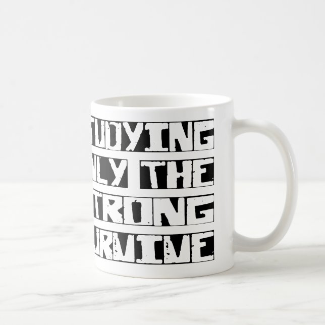 Das Studieren überleben Kaffeetasse (Rechts)