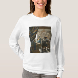 Das Studio des Künstlers, c.1665-66 (Öl auf T-Shirt