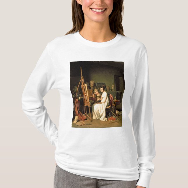 Das Studio des Künstlers T-Shirt (Vorderseite)