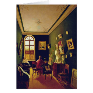 Das Studio des Malers, 1843