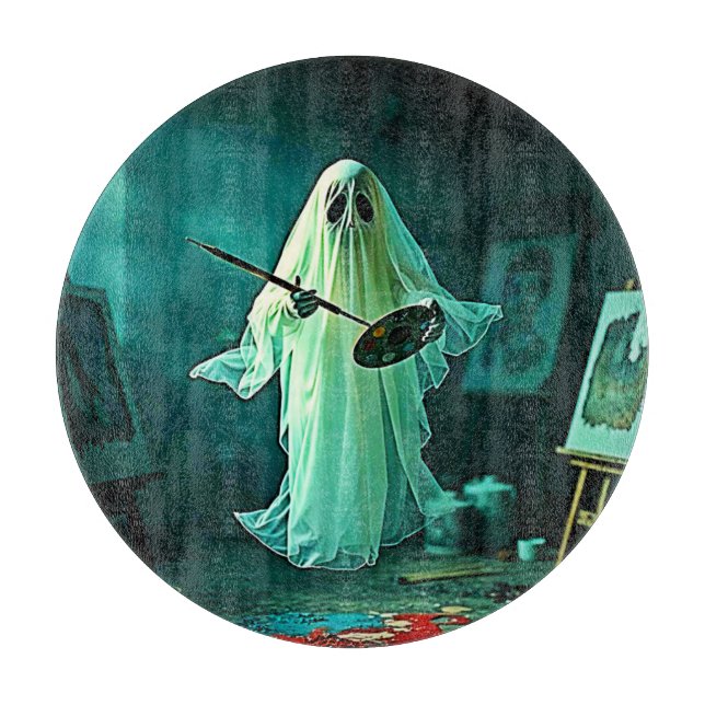 Das Studio-Design von Ghosted Artist Schneidebrett (Vorderseite)