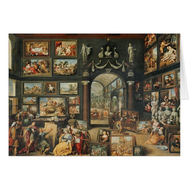 Das Studio von Apelles (Vorderseite (Horizontal))