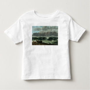 Das stürmische Meer oder, die Welle, 1870 Kleinkind T-shirt