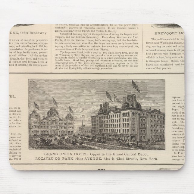Das Sturtevant House, New York Mousepad (Vorne)