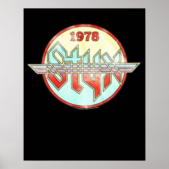 Das STYX Band Top Music Lover Geschenk für Fan Poster (Vorne)