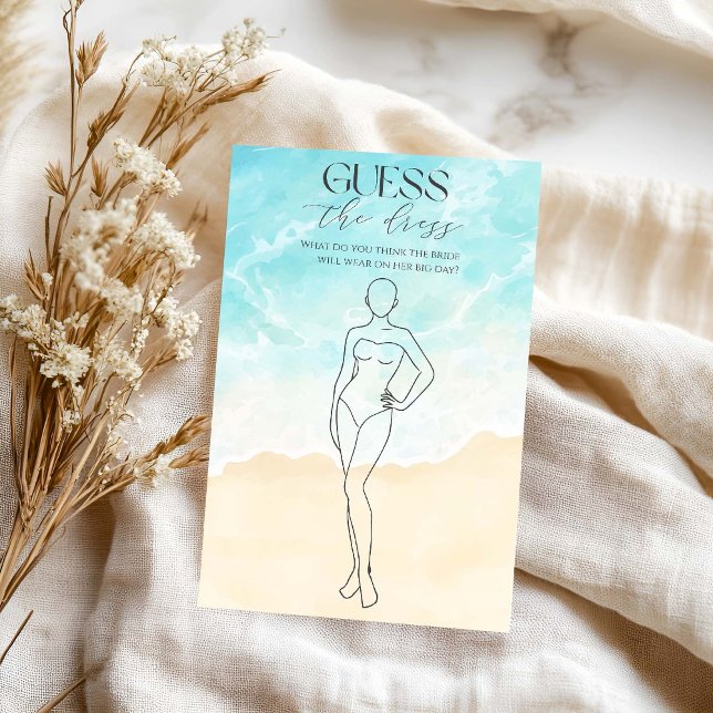 Das Summer Beach Brautparty rät das Kleid (Von Creator hochgeladen)