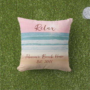 Das Summer Beach Design kreiert Ihre eigene Famili Kissen