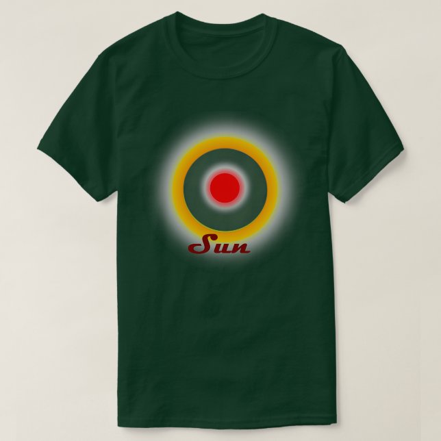 Das Sun Classic TShirt (Design vorne)