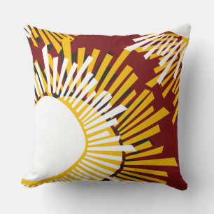 DAS SUN DESIGN 2 Retro-Kissen Kissen