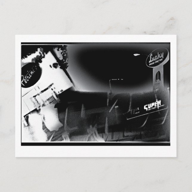 Das Super: 20. Jahrhundert veraltet Postkarte (Vorderseite)