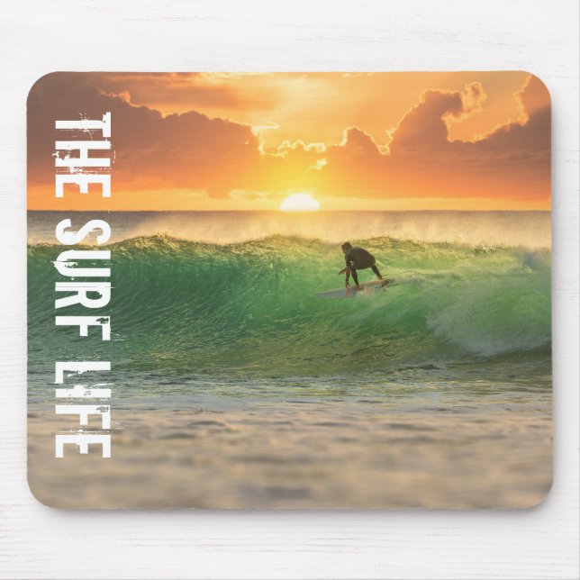 Das Surf-Leben Mousepad (Vorne)