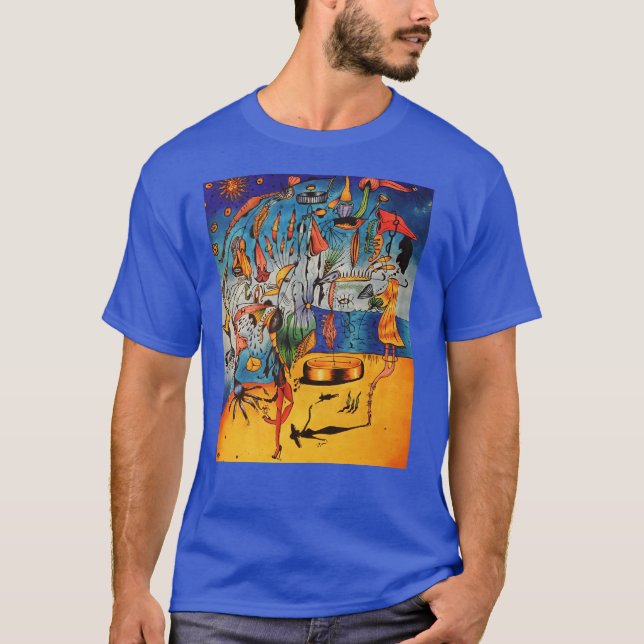 Das surrealistische T-Shirt der Männer (Vorderseite)