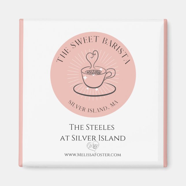 Das süße Barista Magnet (Vorne)