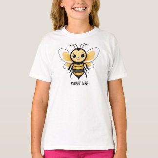 Das süße Leben lustige Zitat einer zaubernden Bien T-Shirt