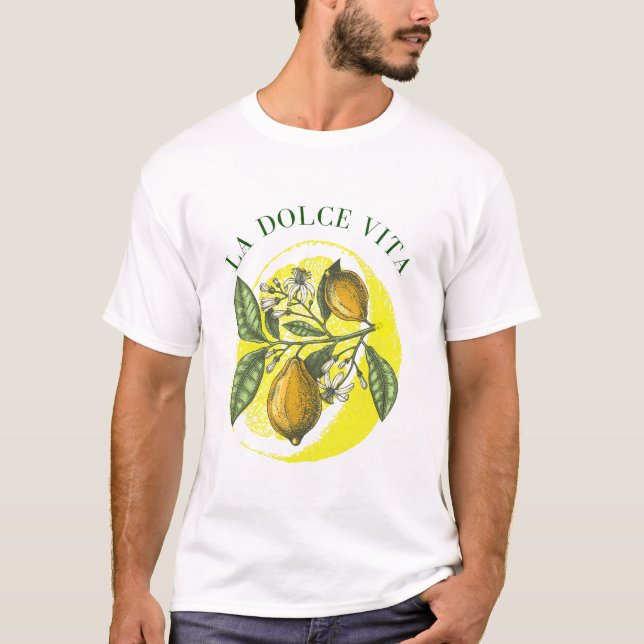 Das süße Leben T-Shirt (Vorderseite)