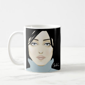 Das süße Mädchen Kaffeetasse