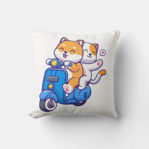 Das süße Shiba-Paar Kissen