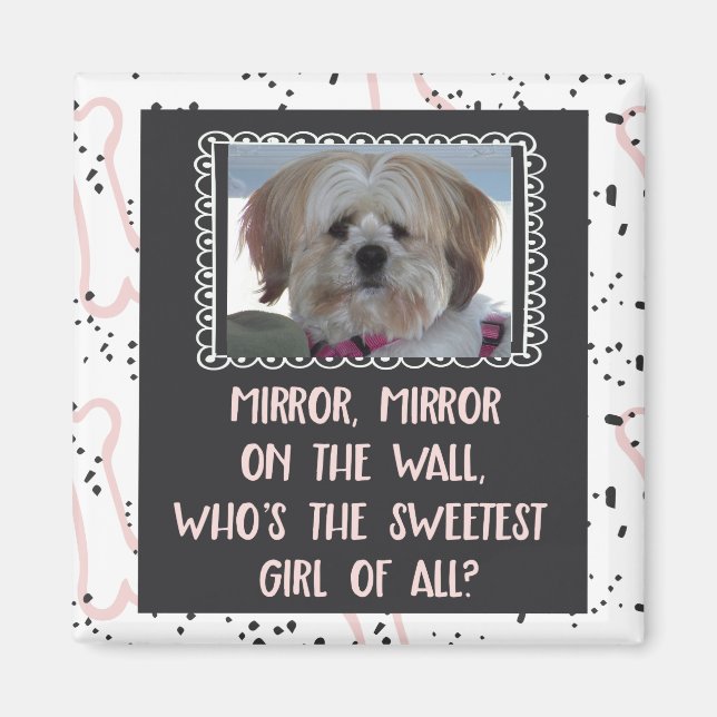 Das süßeste Mädchen im Magnet des Fotos (Vorne)