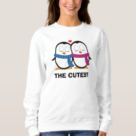 Das süßeste Pinguin-Paar Sweatshirt