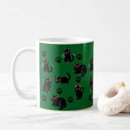 Das süßeste schwarze Katzen-Tassen-Geschenk für Ka Kaffeetasse
