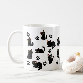 Das süßeste schwarze Katzen-Tassen-Geschenk für Ka Kaffeetasse