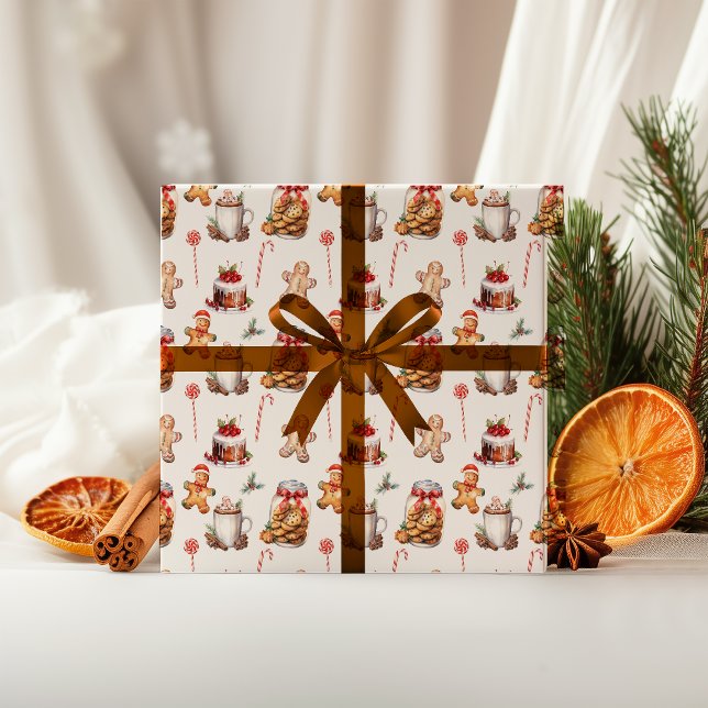 Das süßeste Weihnachtswackelpapier für das Weihnac Geschenkpapier (Von Creator hochgeladen)
