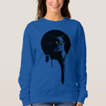 Das Sweatshirt der Frauen: Britische blaue