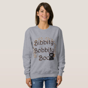 Das Sweatshirt der Frauen schwarzer Katze