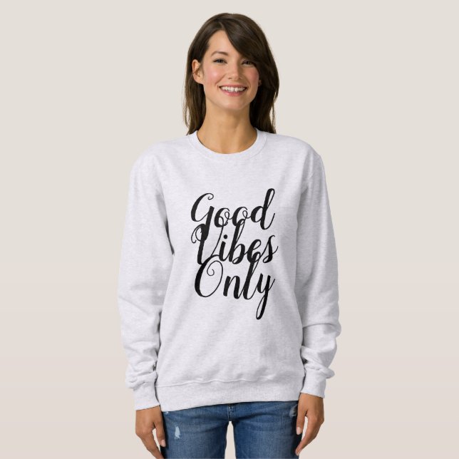 Das Sweatshirt der grundlegenden Frauen - nur gute (Vorne ganz)