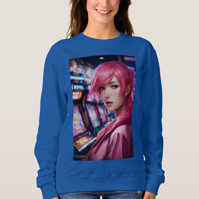 Das Sweatshirt für Frauen mit Premiumqualität (Vorderseite)