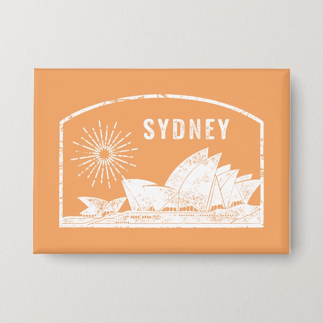 Das Sydney Opera House Button (Vorderseite)