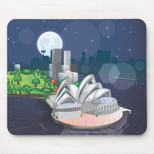 Das Sydney Opera House Mousepad (Vorne)