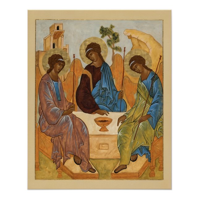 Das Symbol der Dreifaltigkeit Poster (Vorderseite)