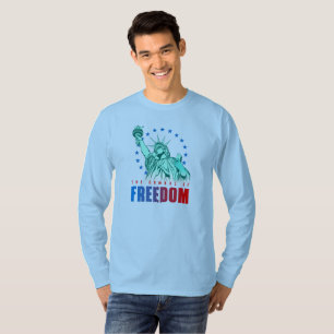 Das Symbol der Freiheit Langschläfer T-Shirt