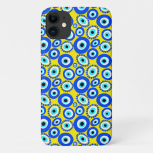 Das Symbol des Bösen auf Gelb Case-Mate iPhone Hülle