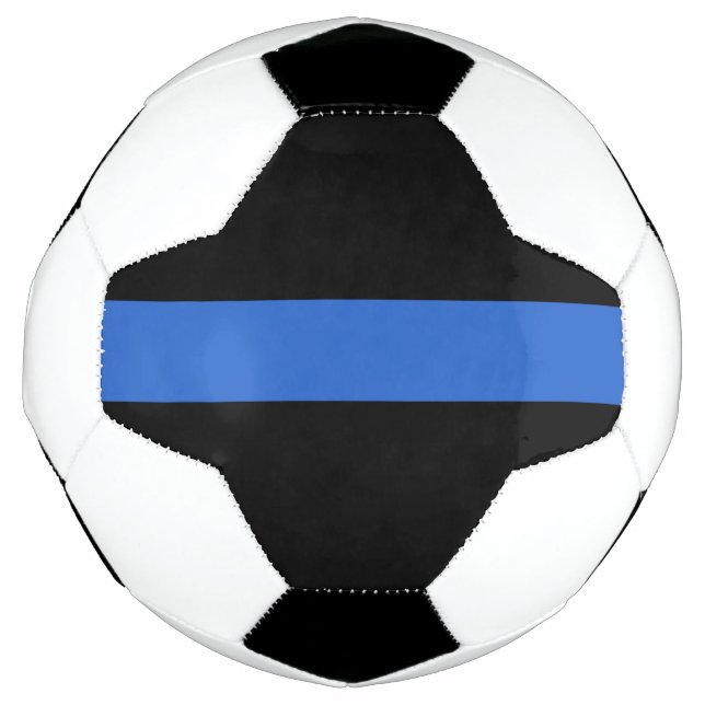 Das Symbol für die Solidarität der Polizei der dün Fußball (Vorderseite)
