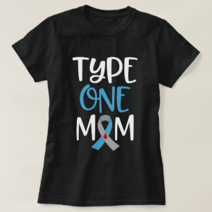 Das T1D der Typ- einsMama-Frauen bemuttert T-Shirt