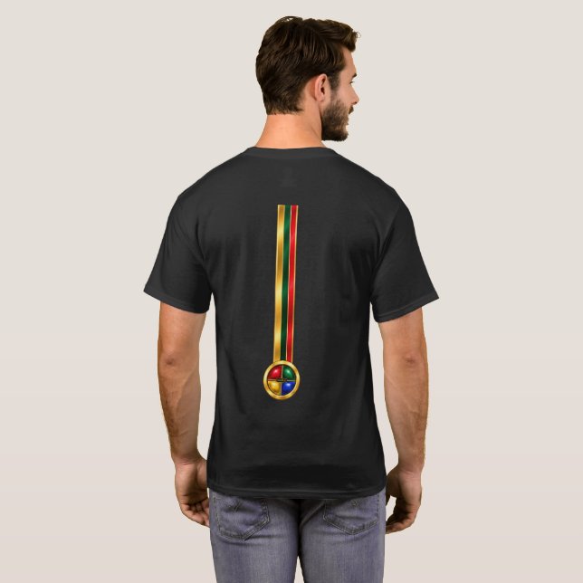 Das T-Shirt (Schwarz voll)