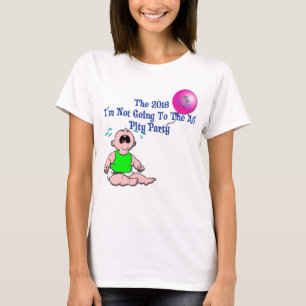 Das T-Shirt 2016 Mitleid-Party-Damen, blauer