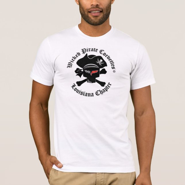 Das T-Shirt böser Vettes Männer (Vorderseite)